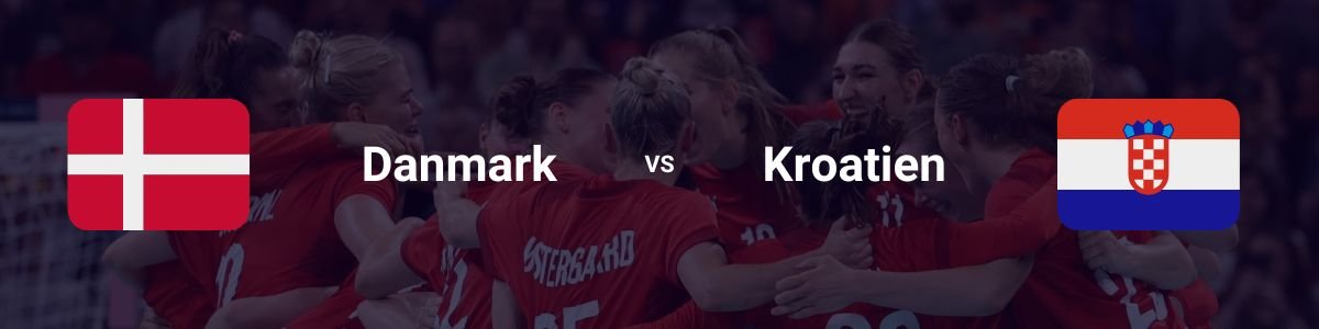 Danmark vs Kroatien