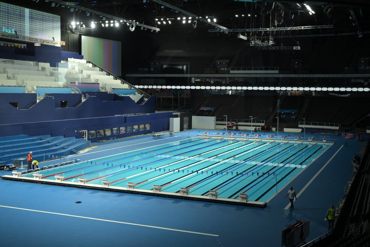 Svømmehal i Paris La Defense Arena