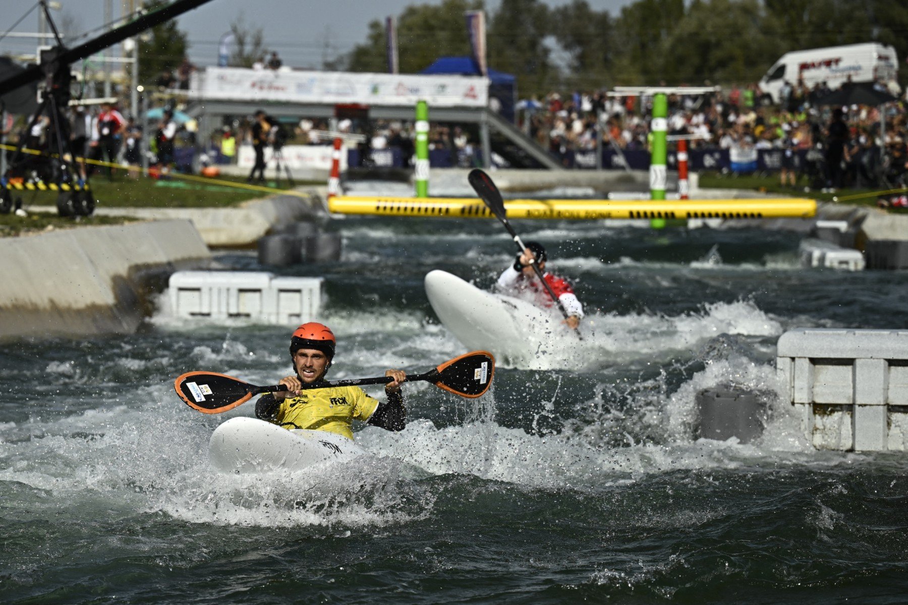 Kayak-bane i Vaires-Sur-Marne, Paris