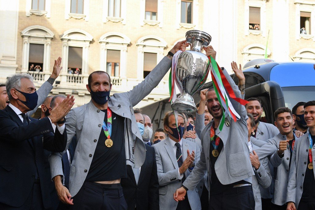 Italien blev vindere af EM i 2020