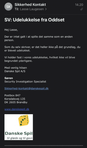 Udelukket fra Danskespil - Diverse forum